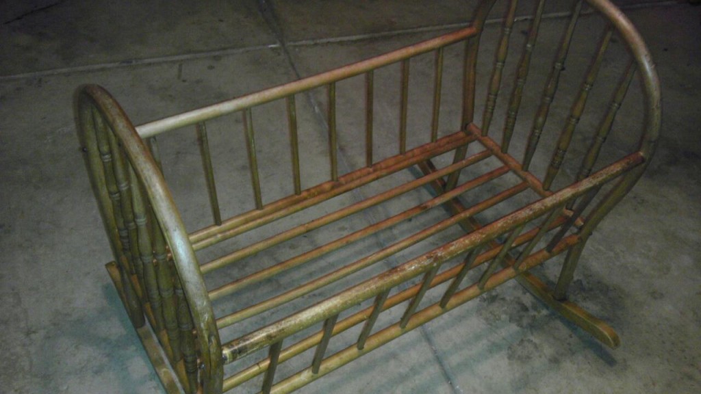 Antique Baby Cradle All4U
